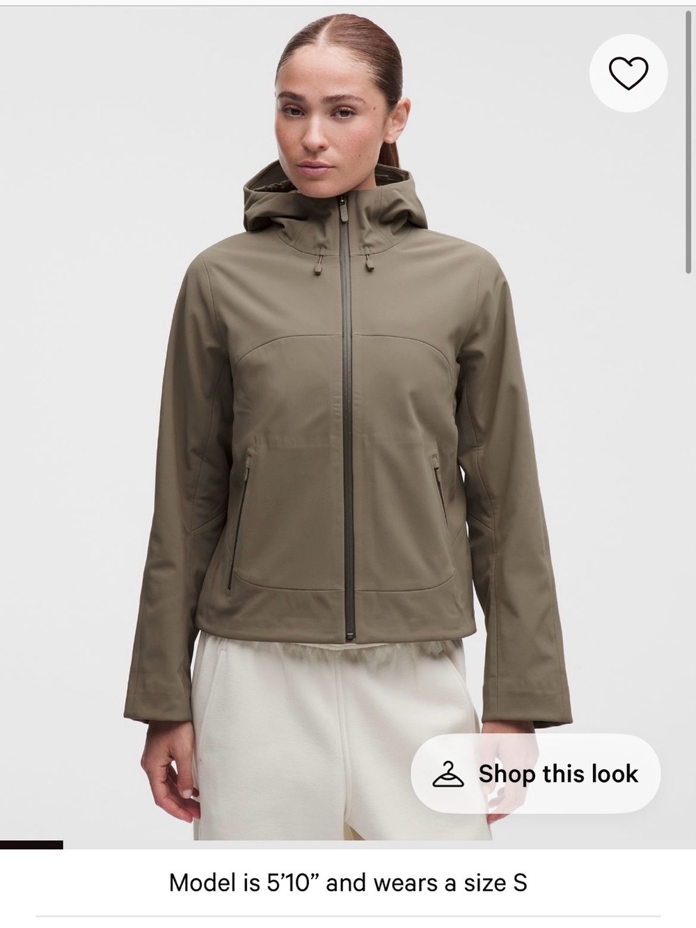 lululemon athletica Women’s Cross Chill City-to-Trail Jacket - Size Small